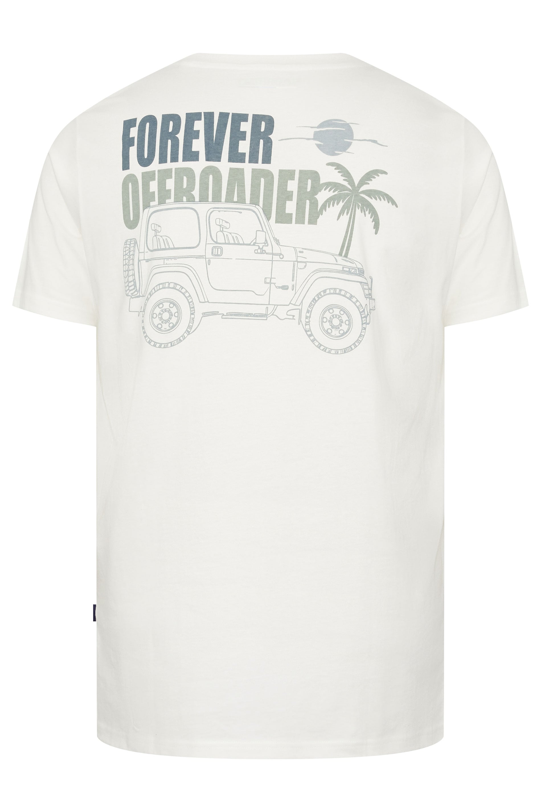 BadRhino White 'Forever Off-Roader' Tee | BadRhino 6