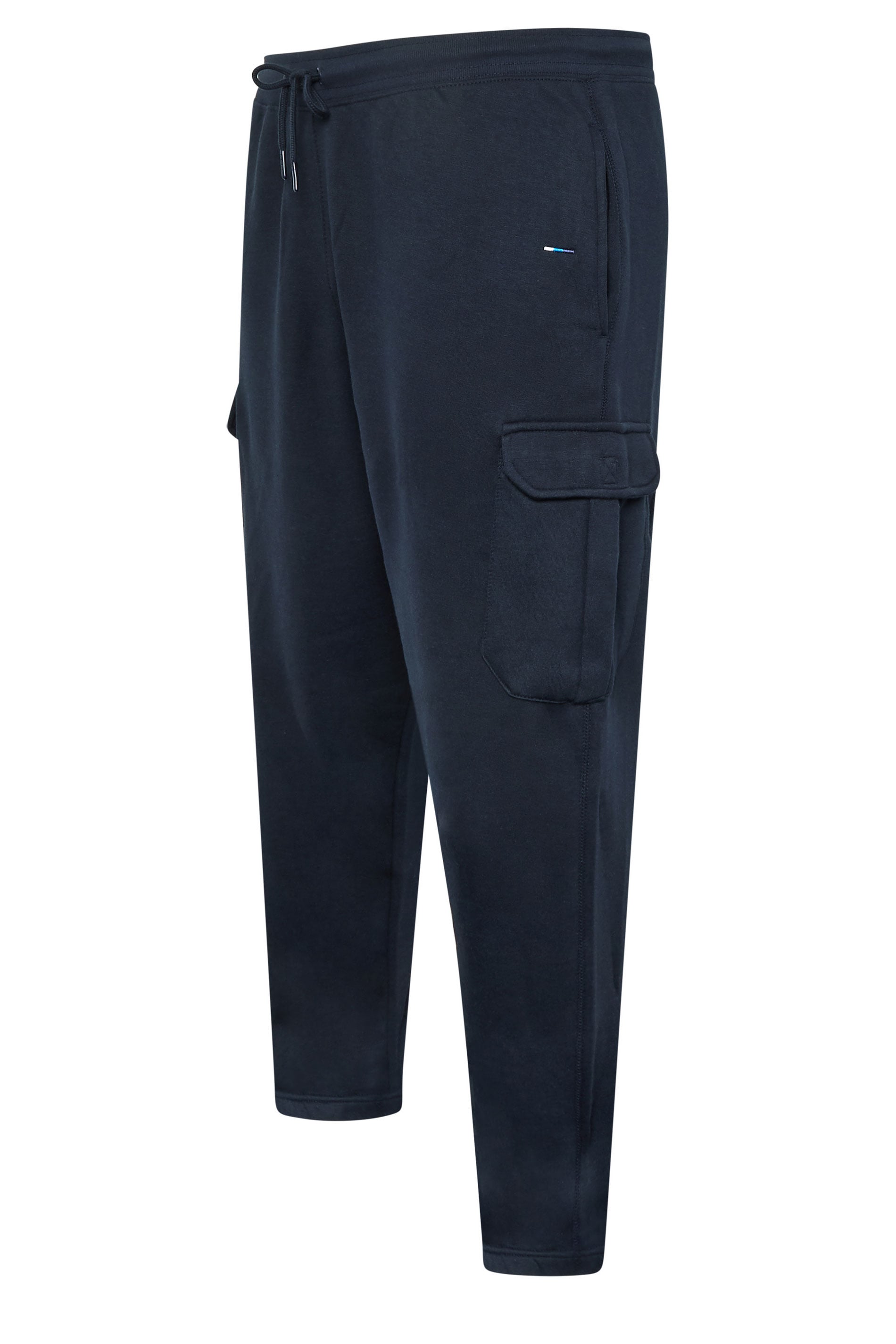 BadRhino Big & Tall Navy Blue Cargo Joggers | BadRhino 7