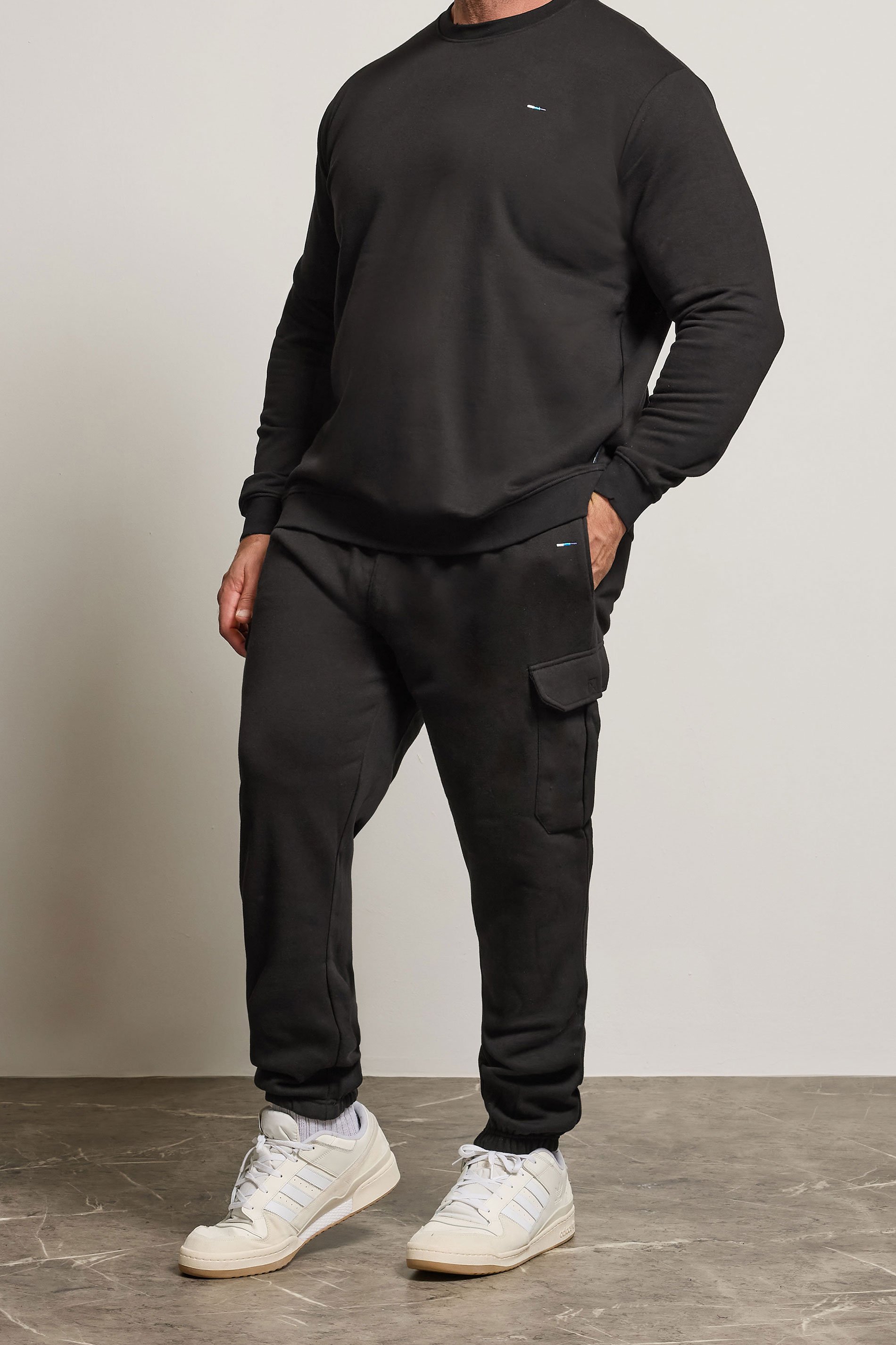 BadRhino Black Cargo Joggers | BadRhino 1
