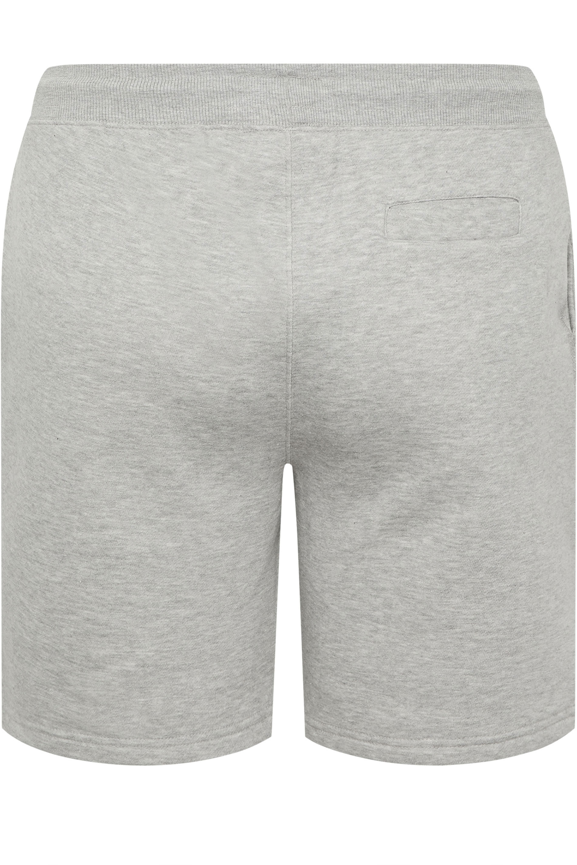 BadRhino Big & Tall Grey Jogger Shorts | BadRhino 6