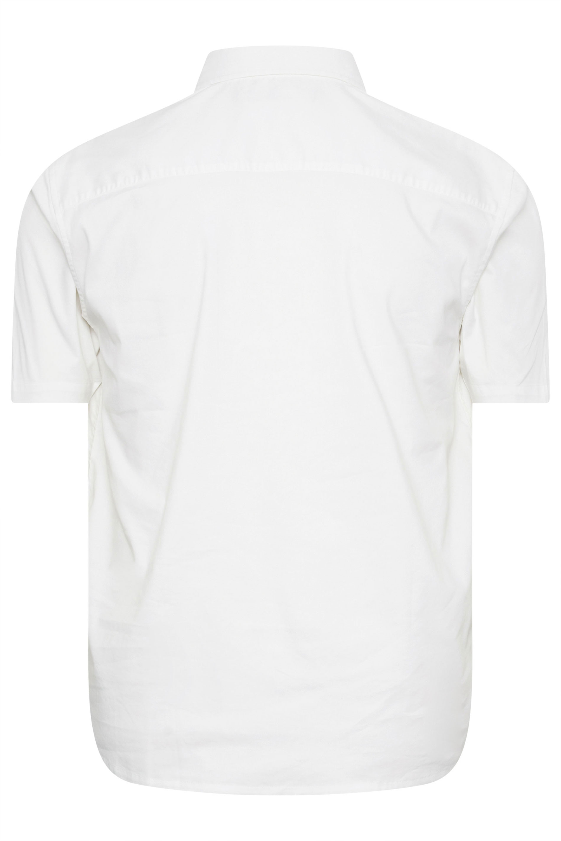 BadRhino Big & Tall White Short Sleeve Shirt 7