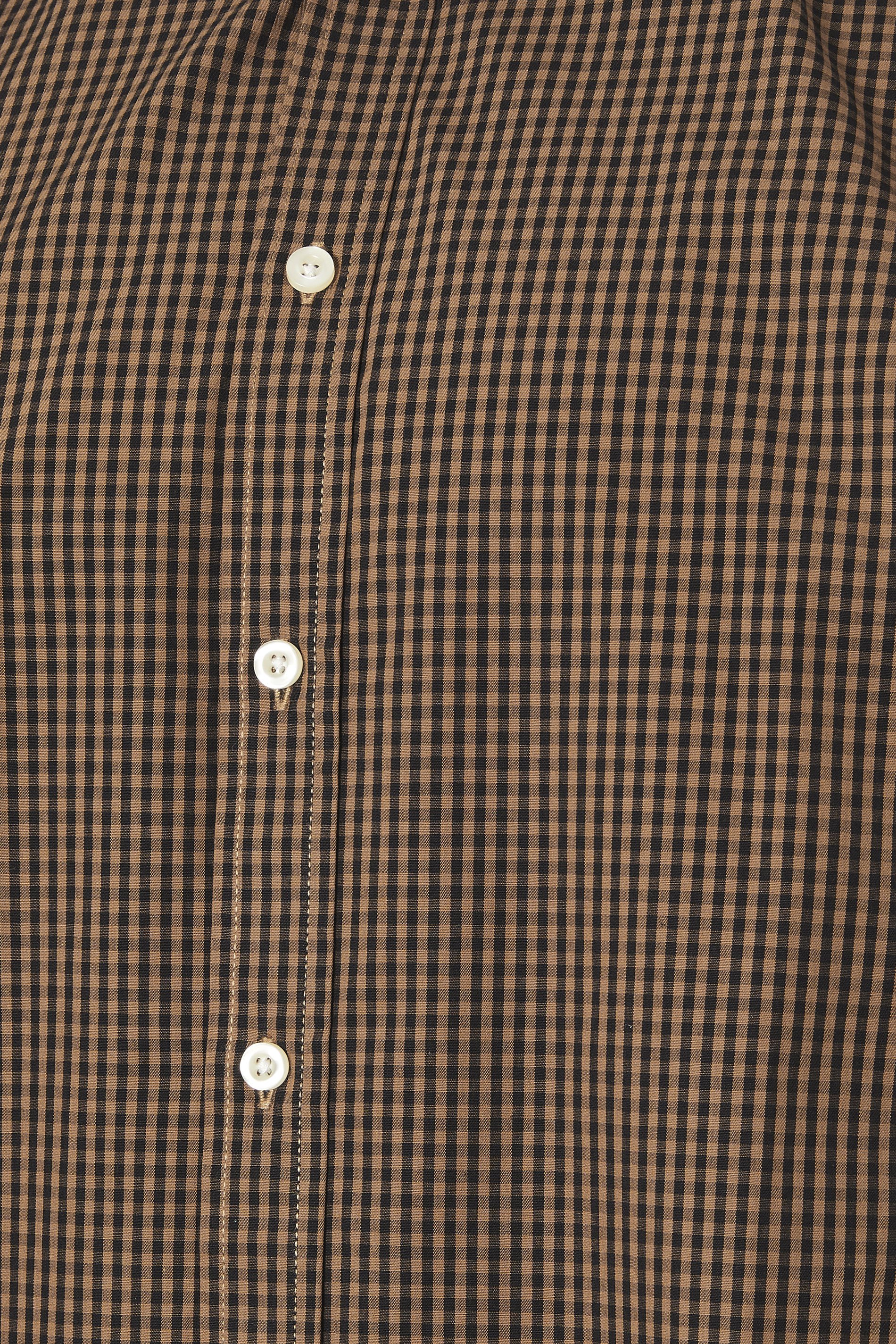 BadRhino Big & Tall Brown Gingham Check Shirt | BadRhino 6