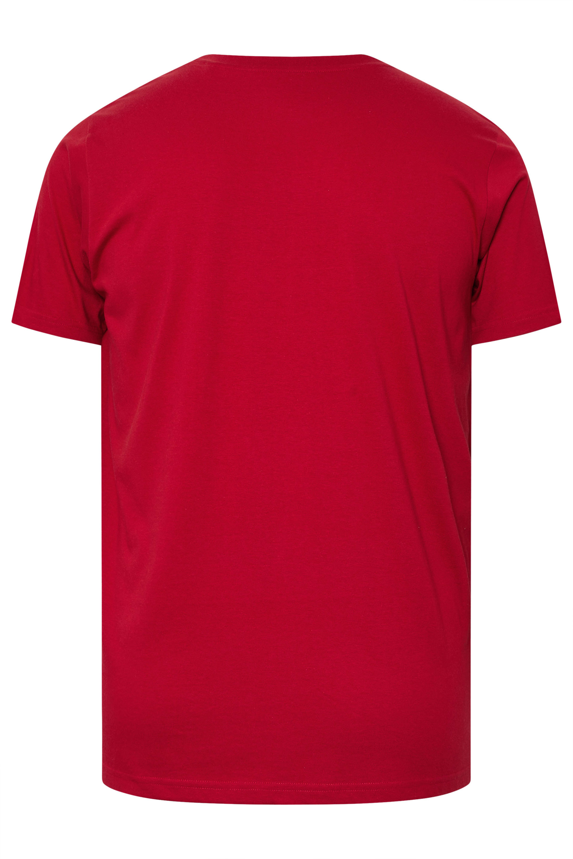 BadRhino Big & Tall Red Camper Graphic T-Shirt | BadRhino 7
