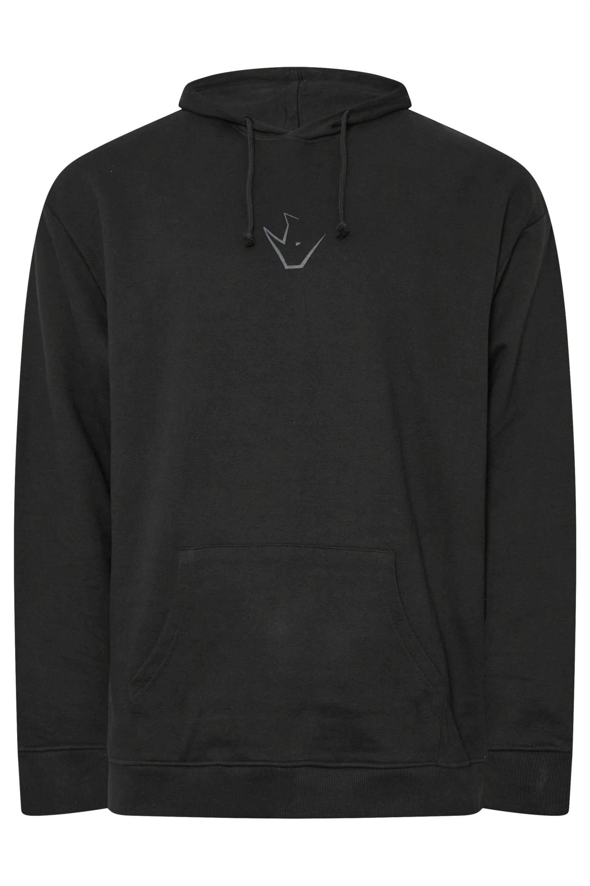 IronRhino Big & Tall Black 'Training Dept' Hoodie | BadRhino 8