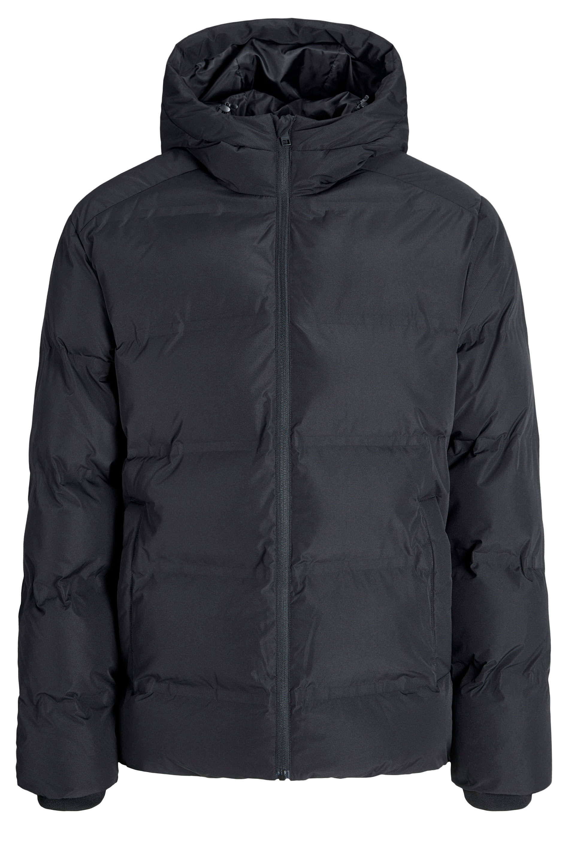 JACK & JONES Big & Tall Black Puffer Jacket | BadRhino 3