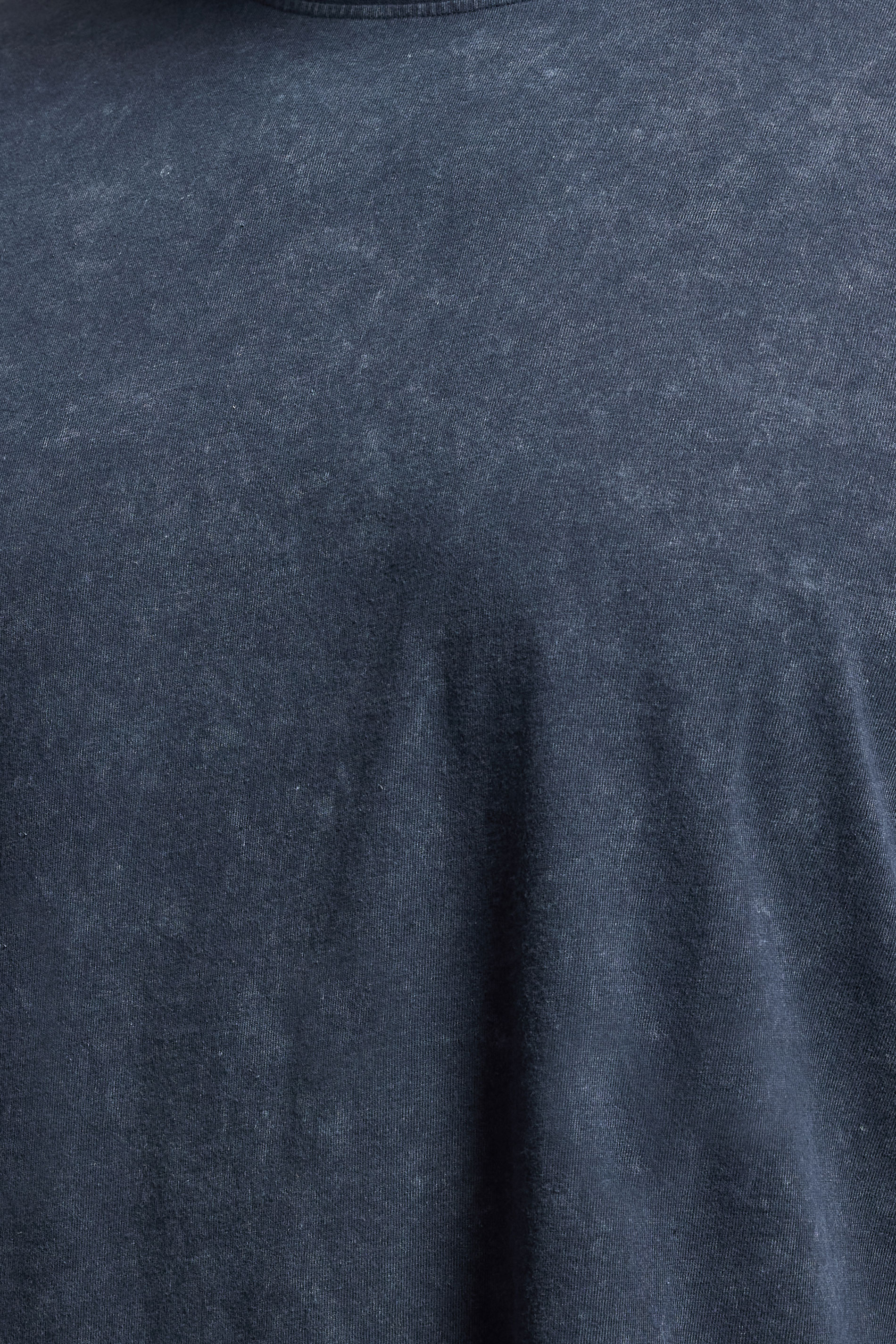 BadRhino Big & Tall Navy Blue Acid Wash T-Shirt | BadRhino 4