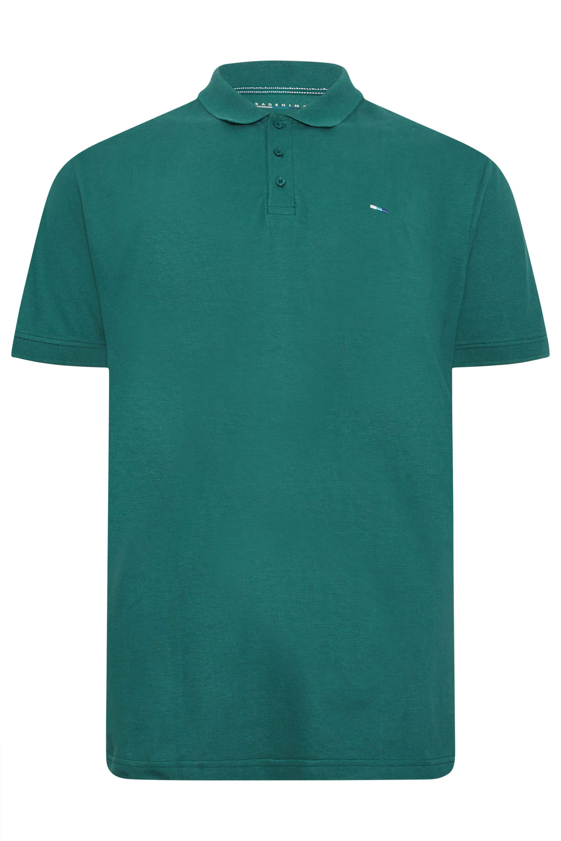 BadRhino Big & Tall 3 PACK Green & Plum Purple Polo Shirts | BadRhino 7