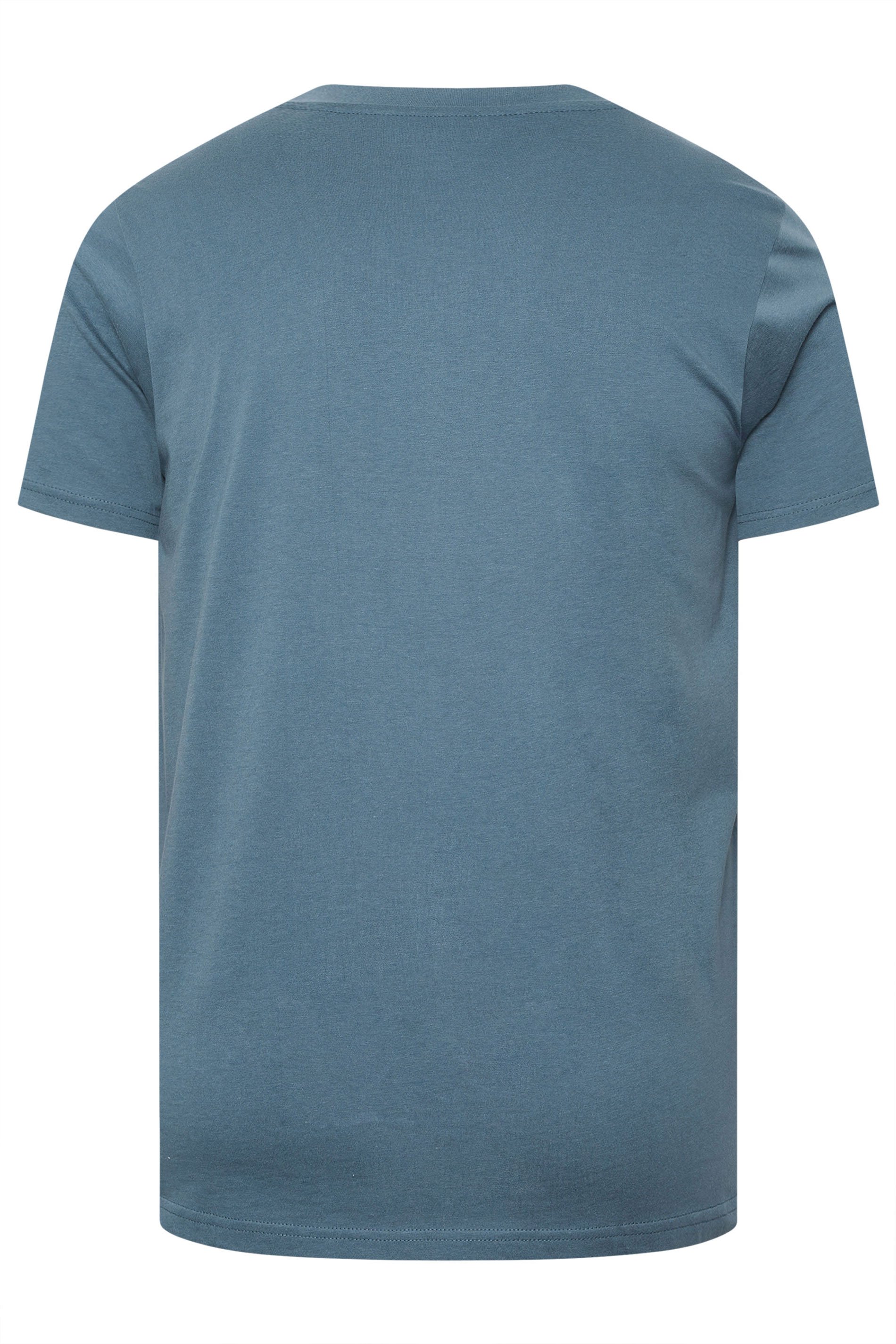 BadRhino Big & Tall Petrol Blue Extra Long Core T-Shirt | BadRhino 2