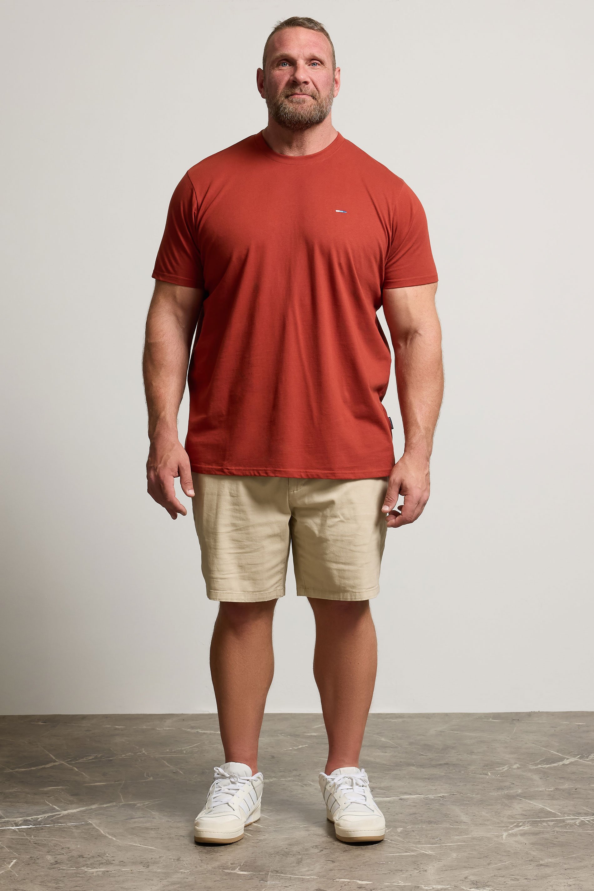 BadRhino Big & Tall Burnt Red Core T-Shirt | BadRhino 2