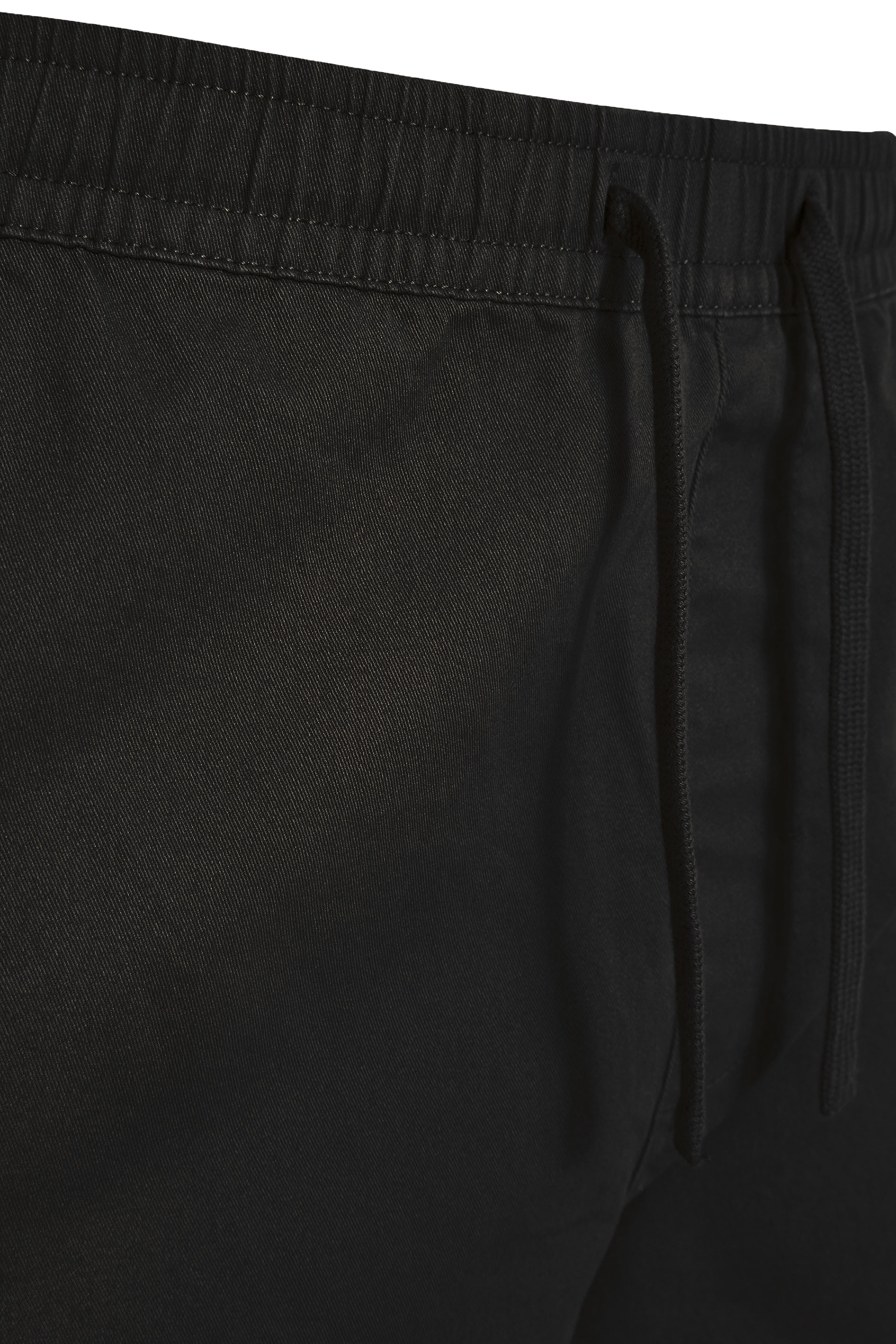 BadRhino Black Stretch Elasticated Waist Chino Shorts | BadRhino 5